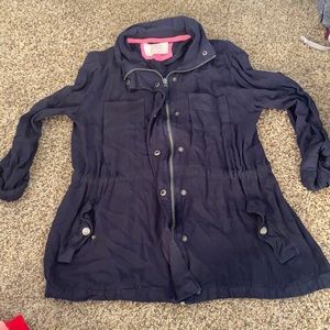Navy blue utility jacket